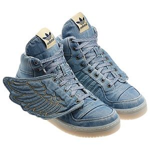 Jeremy Scott x Adidas denim wings